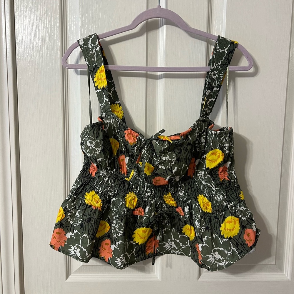 BCBGMaxAzria Babydoll Tank Top